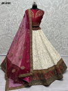 Anjani Art 2621A TO 2621D Series Georgette Bridal Lehenga Choli Wholesale Suppliers In Mumbai